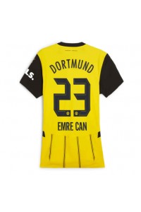 Borussia Dortmund Emre Can #23 Fotballdrakt Hjemme Klær Dame 2024-25 Korte ermer